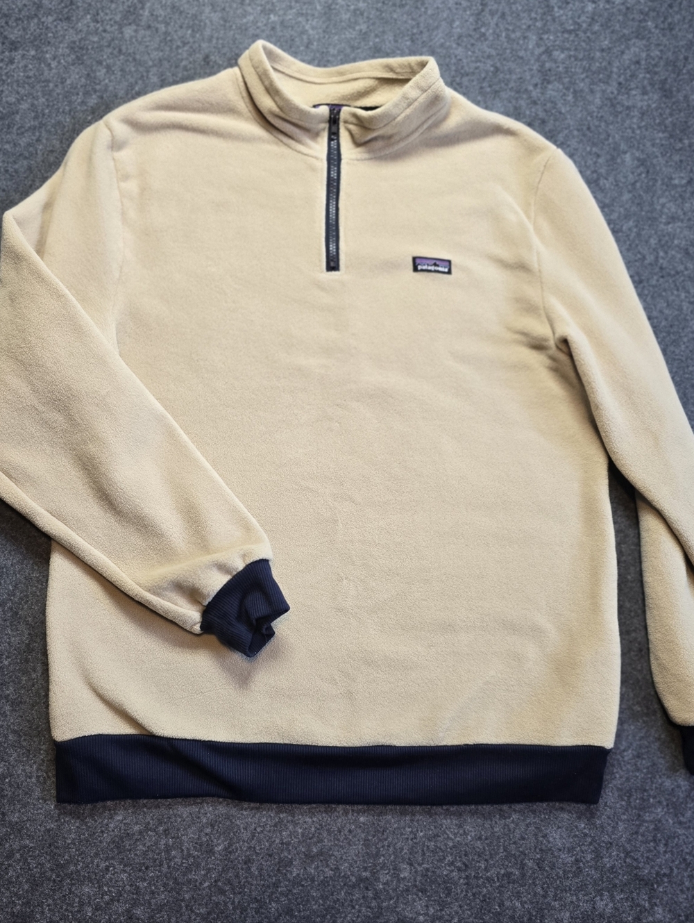 Patagonia Retro Quarter-Zip Fleece Pullover Men Large